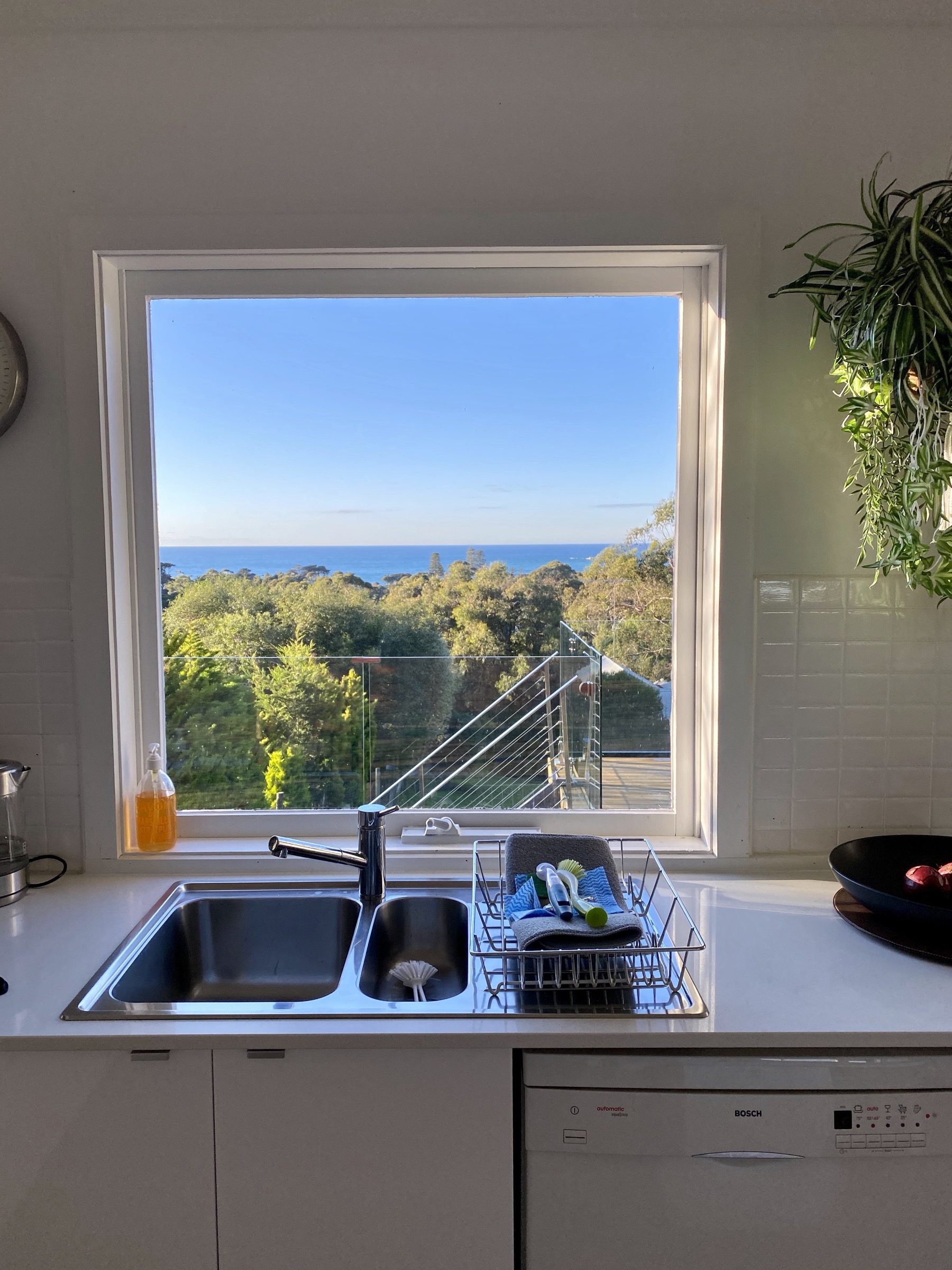 Kitchen with a view